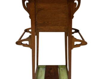 Arts & Crafts Art Nouveau Extra Large Pedestal or Plant Stand, 1900s